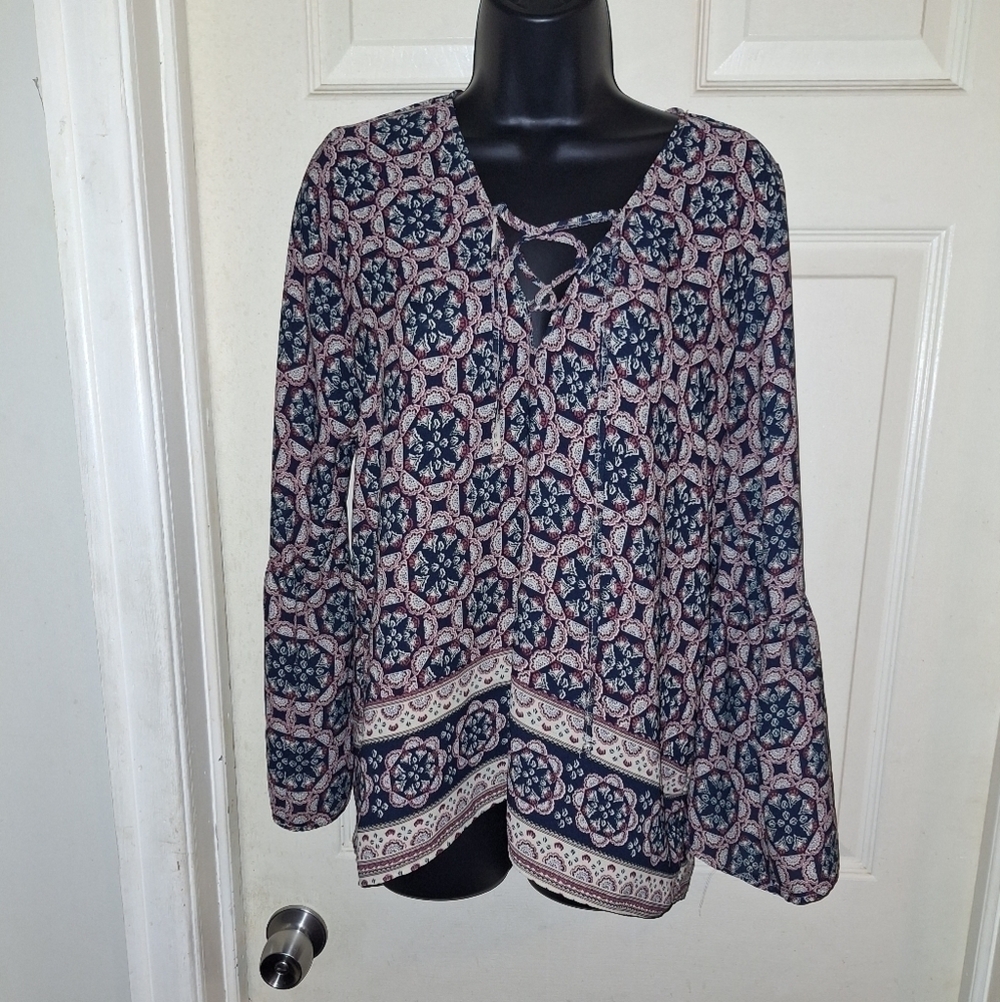 Abercrombie&fitch flowy blouse size Medium